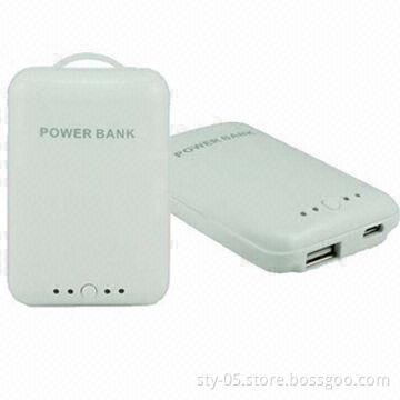 2000mAh Portable Power Bank for iPad/iPhone/RIM's BlackBerry Bold/Nokia/Samsung/Android Phone